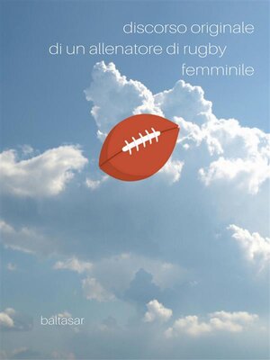 cover image of discorso originale di un allenatore di Rugby femminile